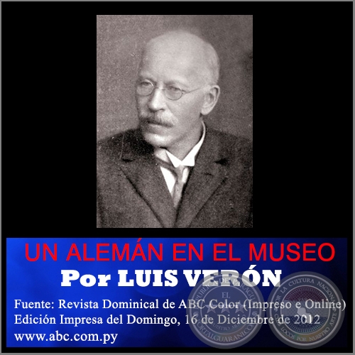 UN ALEMN EN EL MUSEO - Por LUIS VERN - Domingo, 16 de Diciembre de 2012 